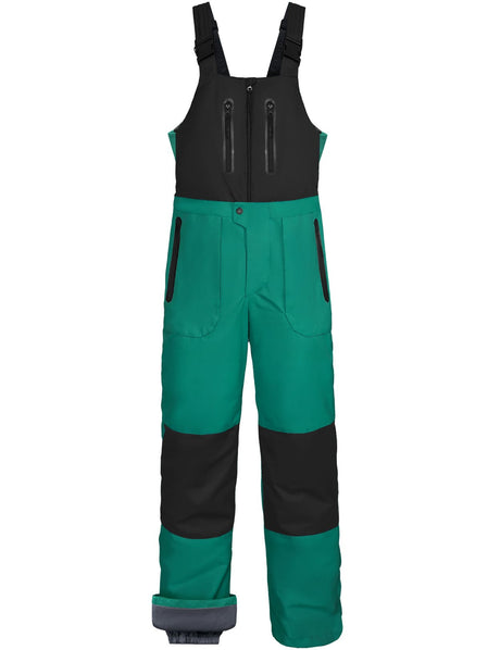 GEMYSE Men's Insulated Skiing Bibs Waterproof Snow Pants