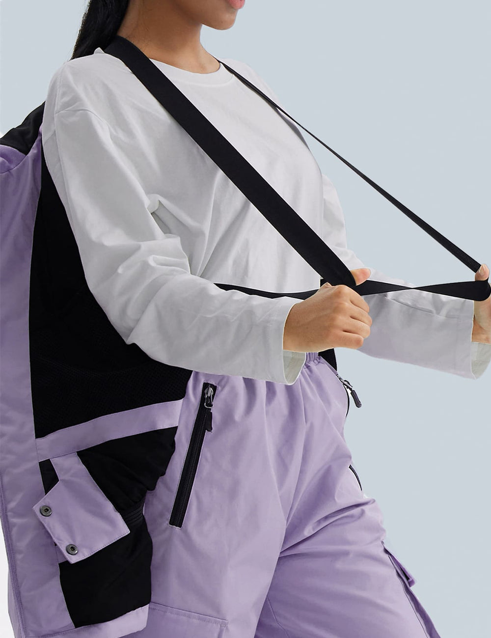 GEMYSE Women's Ski Snow Jackets and Pants Set Windproof Waterproof Snowsuit Warm Winter Snowboarding Insulated Coat