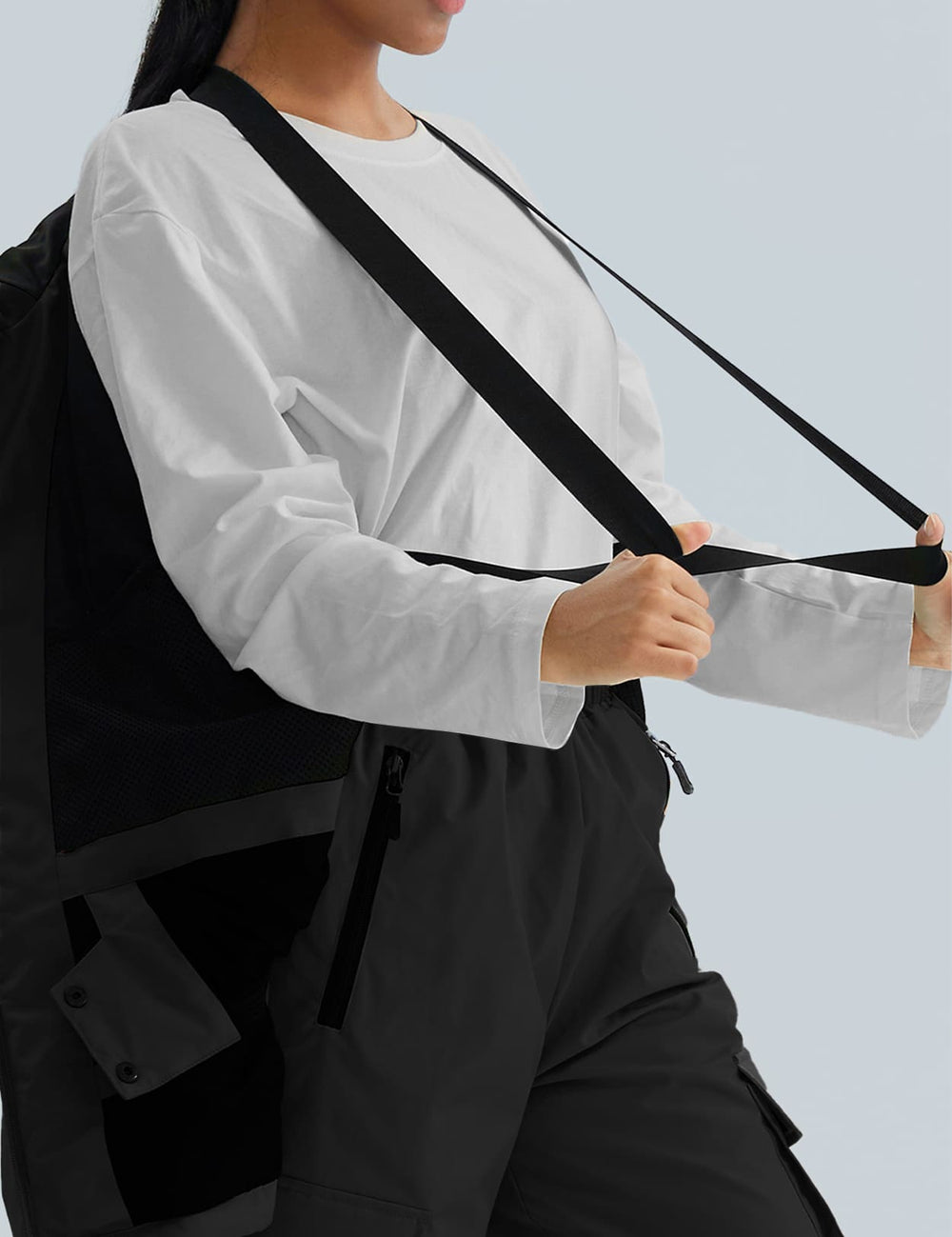 GEMYSE Women's Ski Snow Jackets and Pants Set Windproof Waterproof Snowsuit Warm Winter Snowboarding Insulated Coat