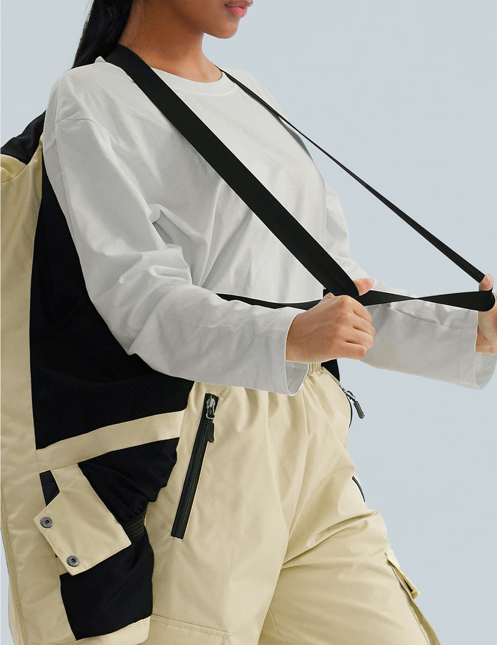 GEMYSE Women's Ski Snow Jackets and Pants Set Windproof Waterproof Snowsuit Warm Winter Snowboarding Insulated Coat