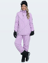 GEMYSE Women's Ski Snowsuit Waterproof Windproof Insulated Jacket