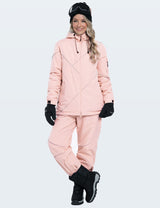 GEMYSE Women's Ski Snowsuit Waterproof Windproof Insulated Jacket