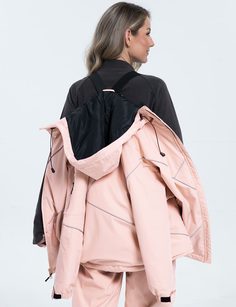 GEMYSE Women's Ski Snowsuit Waterproof Windproof Insulated Jacket and Pants Set