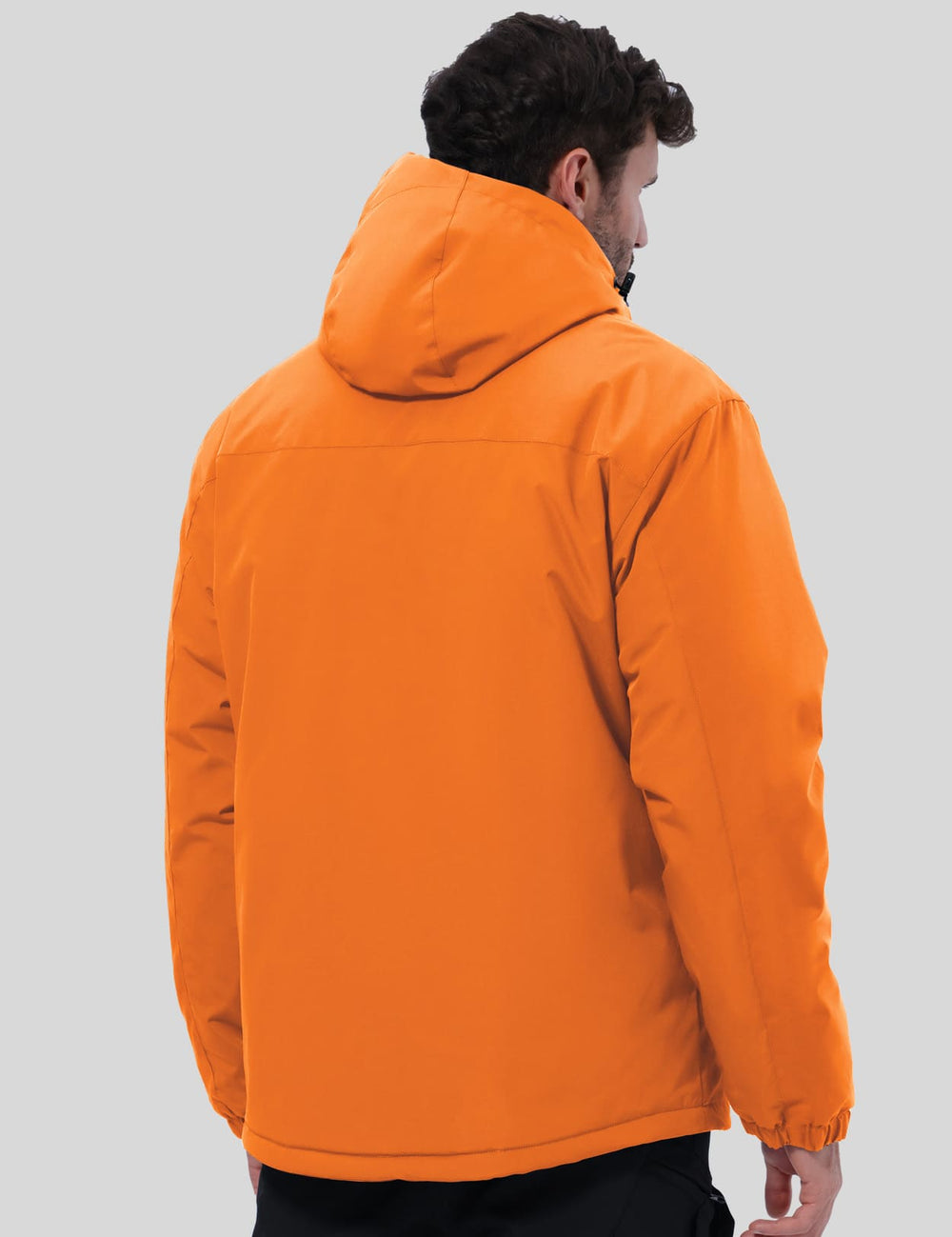 GEMYSE Men's Ski Jacket Winter Coats Waterproof Snow Jacket Warm Parka Hooded Raincoats with Multi-Pockets