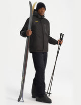 GEMYSE Men's Insulated Waterproof Ski Bib Pants