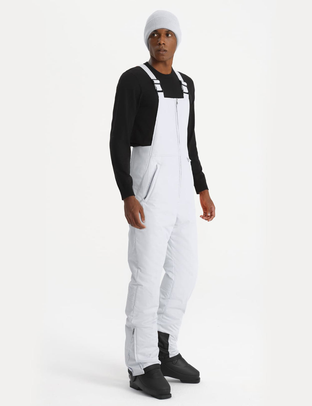 GEMYSE Men's Insulated Waterproof Ski Bib Overalls Winter Snowboarding Pants