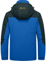GEMYSE Men's Waterproof 3-in-1 Ski Snow Jacket Puffer Liner Insulated Winter Coat