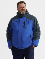 GEMYSE Men's Mountain Waterproof Ski Snow Jacket Winter Windproof Rain Jacket