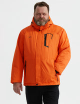 GEMYSE Men's Mountain Waterproof Ski Snow Jacket Winter Windproof Rain Jacket