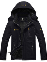 GEMYSE Men's Mountain Waterproof Ski Snow Jacket Winter Windproof Rain Jacket