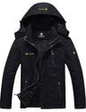 GEMYSE Men's Mountain Waterproof Ski Snow Jacket Winter Windproof Rain Jacket