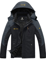 GEMYSE Men's Mountain Waterproof Ski Snow Jacket Winter Windproof Rain Jacket