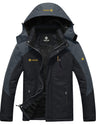 GEMYSE Men's Mountain Waterproof Ski Snow Jacket Winter Windproof Rain Jacket