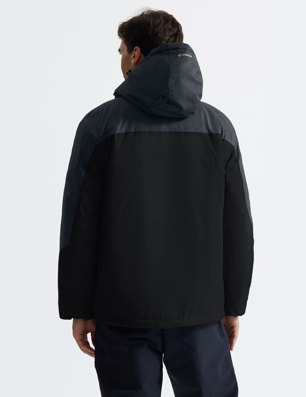 GEMYSE Men's Mountain Waterproof Ski Snow Jacket Winter Windproof Rain Jacket