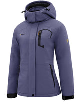 GEMYSE Women's Ski Snow Jacket Warm Winter Waterproof