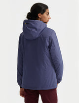GEMYSE Women's Ski Snow Jacket Warm Winter Waterproof