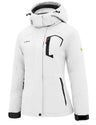 GEMYSE Women's Ski Snow Jacket Warm Winter Waterproof