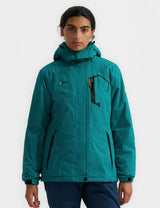GEMYSE Women's Ski Snow Jacket Warm Winter Waterproof