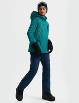 GEMYSE Women's Ski Snow Jacket Warm Winter Waterproof
