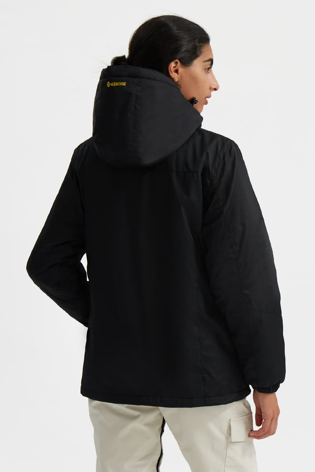 GEMYSE Women's Ski Snow Jacket Warm Winter Waterproof