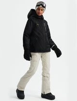 GEMYSE Women's Ski Snow Jacket Warm Winter Waterproof