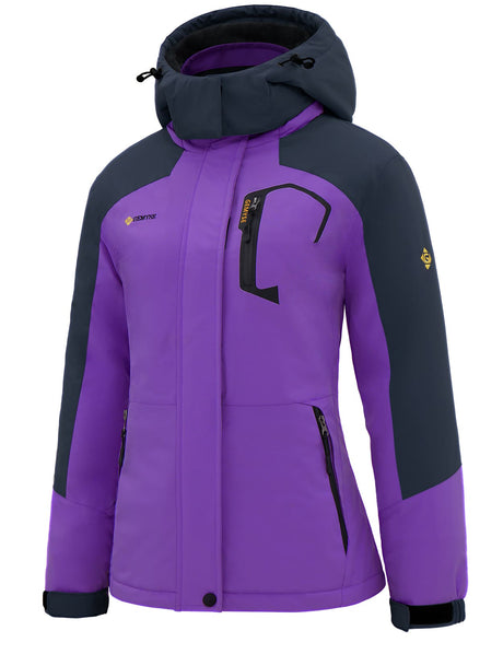 GEMYSE Women's Ski Snow Jacket Warm Winter Waterproof