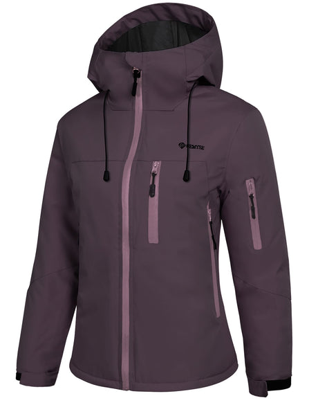 GEMYSE Women's Ski Jacket Warm Winter Snow Coat