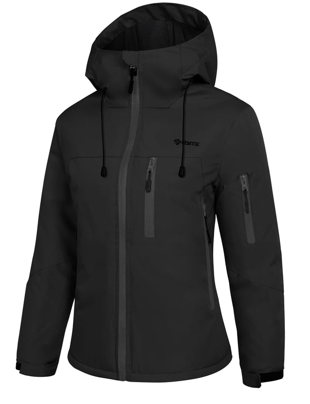 GEMYSE Women's Ski Jacket Warm Winter Snow Coat