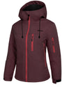 GEMYSE Women's Ski Jacket Warm Winter Snow Coat