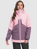 GEMYSE Women's Ski Jacket Waterproof Snow Windproof Warm