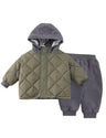 GEMYSE Toddler Clothes Sets 2-Piece: Coat + Pants Outfit for Baby Boys Girls, Fall Winter Toddler Girl Boy Clothing Set