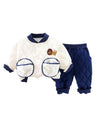 GEMYSE Toddler Clothes Sets 2-Piece: Coat + Pants Outfit for Baby Boys Girls, Fall Winter Toddler Girl Boy Clothing Set