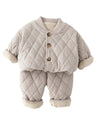 GEMYSE Toddler Clothes Sets 2-Piece: Coat + Pants Outfit for Baby Boys Girls, Fall Winter Toddler Girl Boy Clothing Set