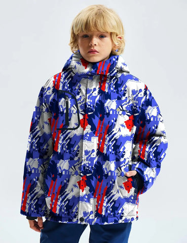 Boy's Wilderness Ski Snow Jacket - GEMYSE