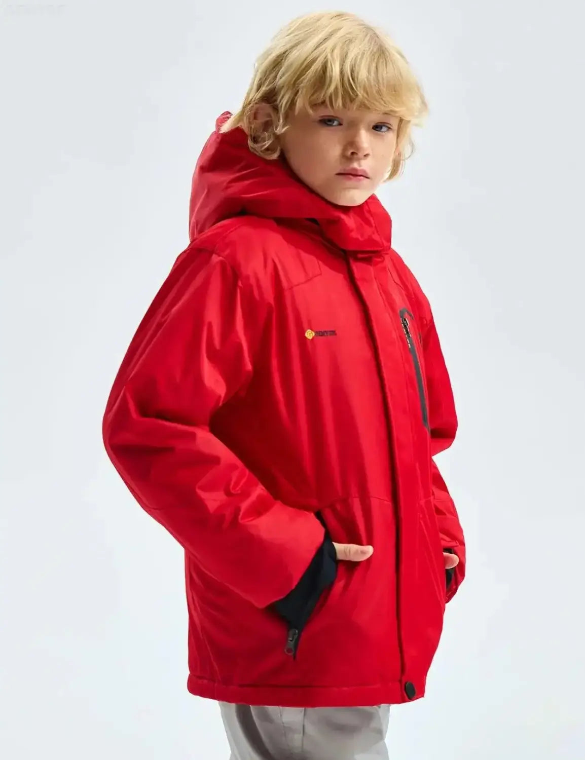 The Ultimate Winter Companion - GEMYSE Boy Fleece Ski Snow Jacket