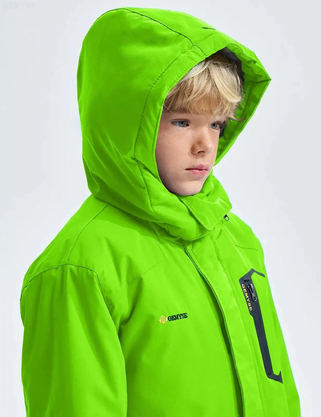 Gemyse Boy Fleece Ski Snow Jacket