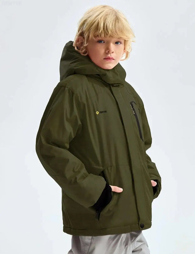 Gemyse Boy Fleece Ski Snow Jacket