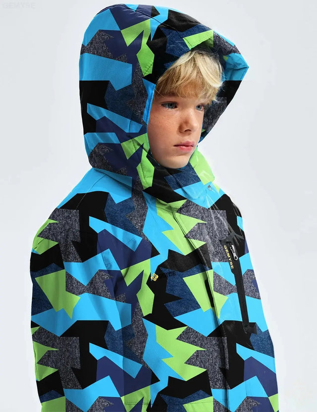 Boy’s Waterproof Ski Snow Jacket