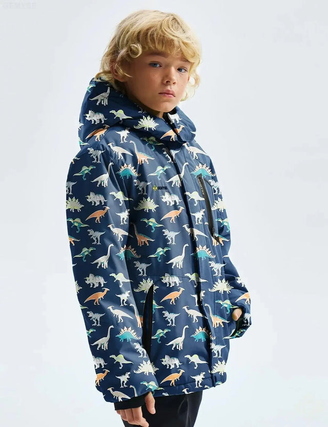 Gemyse Boy Waterproof Ski Snow Jacket