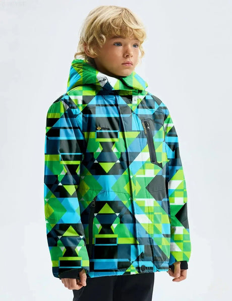 Gemyse Boy Waterproof Ski Snow Jacket