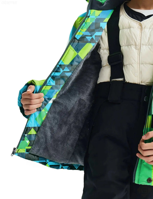 Boy’s Waterproof Ski Snow Jacket