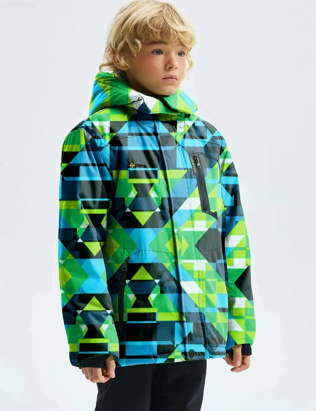 Boy’s Waterproof Ski Snow Jacket