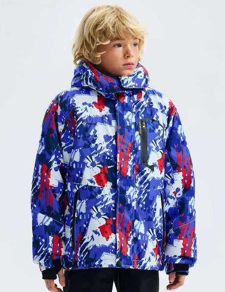 Gemyse Boy Waterproof Ski Snow Jacket