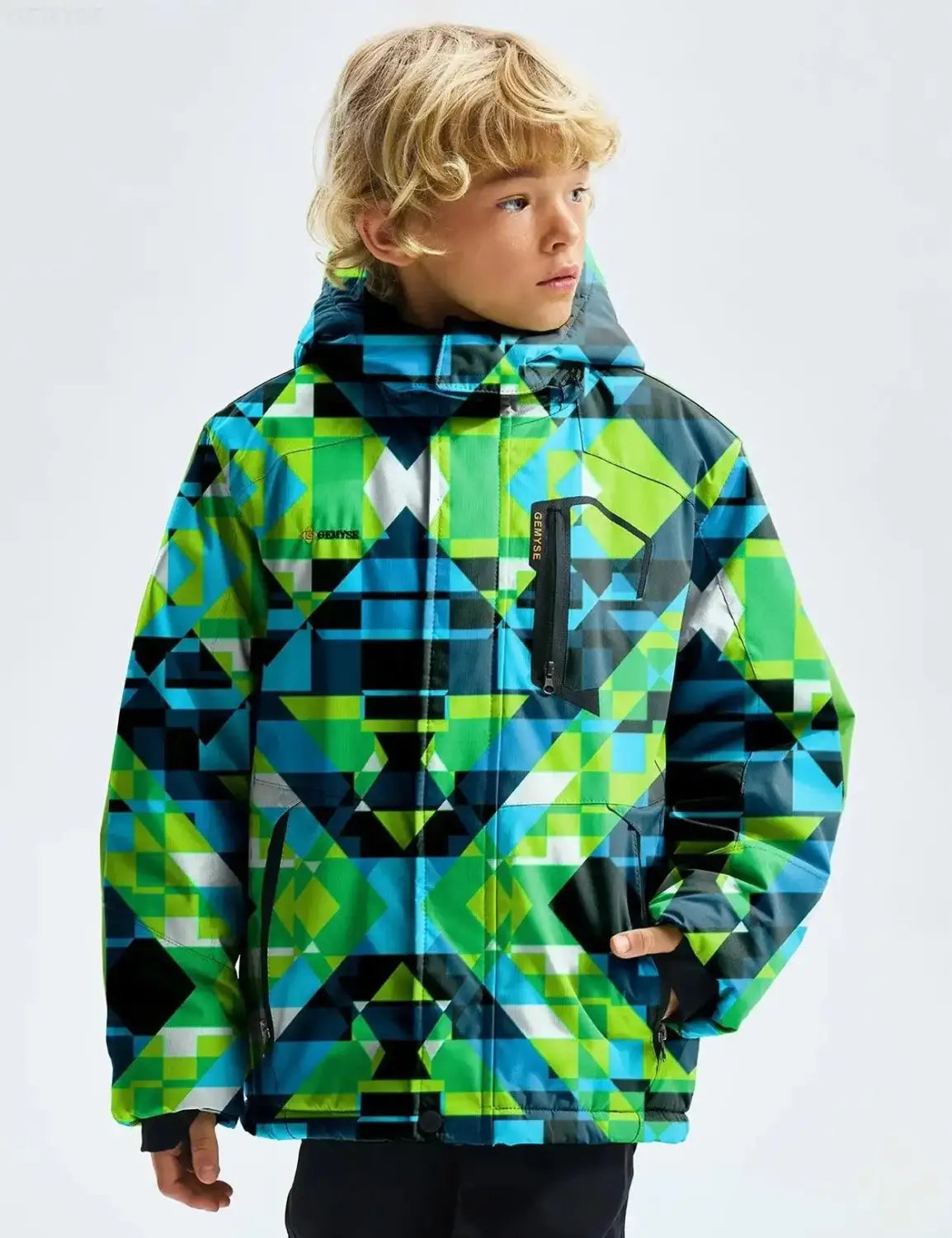 Gemyse Boy’s Waterproof Ski Snow Jacket