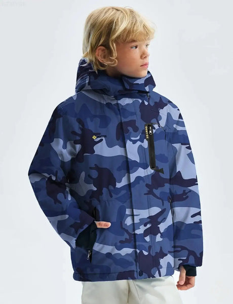 Gemyse Boy Waterproof Ski Snow Jacket