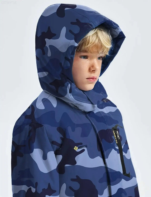 Gemyse Boy Waterproof Ski Snow Jacket