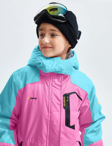 Girl's Insulated Snow Jacket - GEMYSE