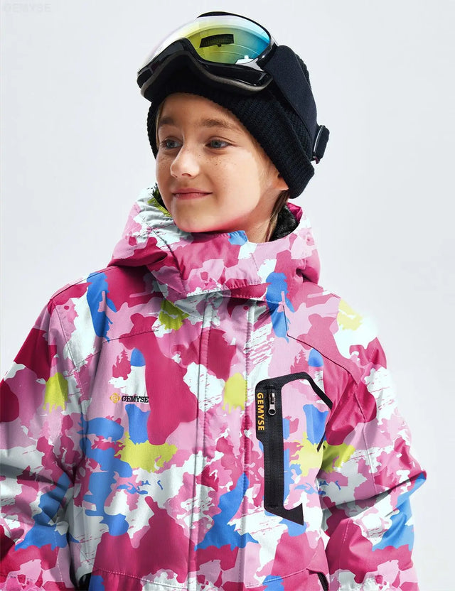 Gemyse Girl Hooded Snowboard Jacket