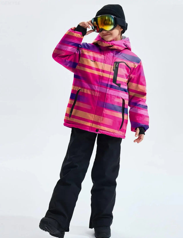 Gemyse Girl Hooded Snowboard Jacket