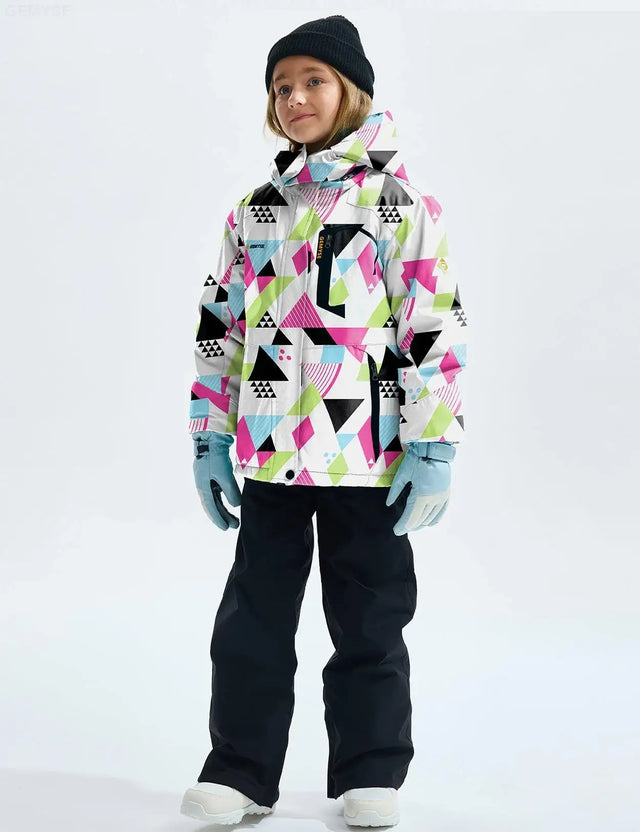 Gemyse Girl Hooded Snowboard Jacket